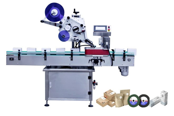 flat labeling machine