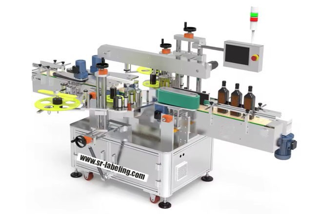 sauce bottle labeling machine